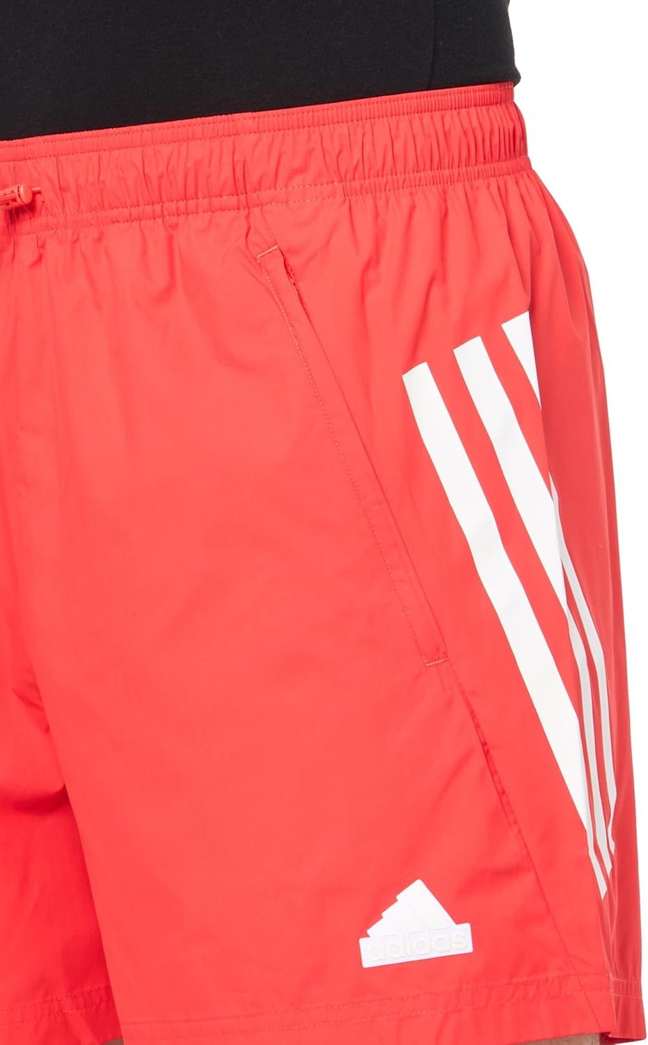 image:imageadidas Mens Future Icon 3Stripes Woven ShortsBright Red