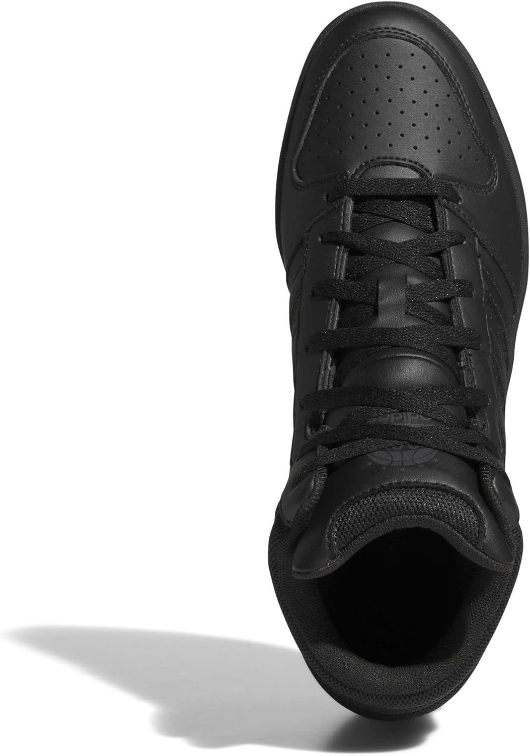 image:imageadidas Mens Hoops Mid Classic Lace Up Sneakers Shoes Casual Blue WhiteWhitePreloved InkOrbit Grey