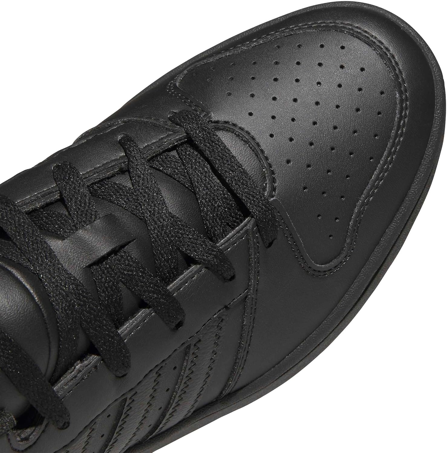 image:imageadidas Mens Hoops Mid Classic Lace Up Sneakers Shoes Casual Blue WhiteWhitePreloved InkOrbit Grey
