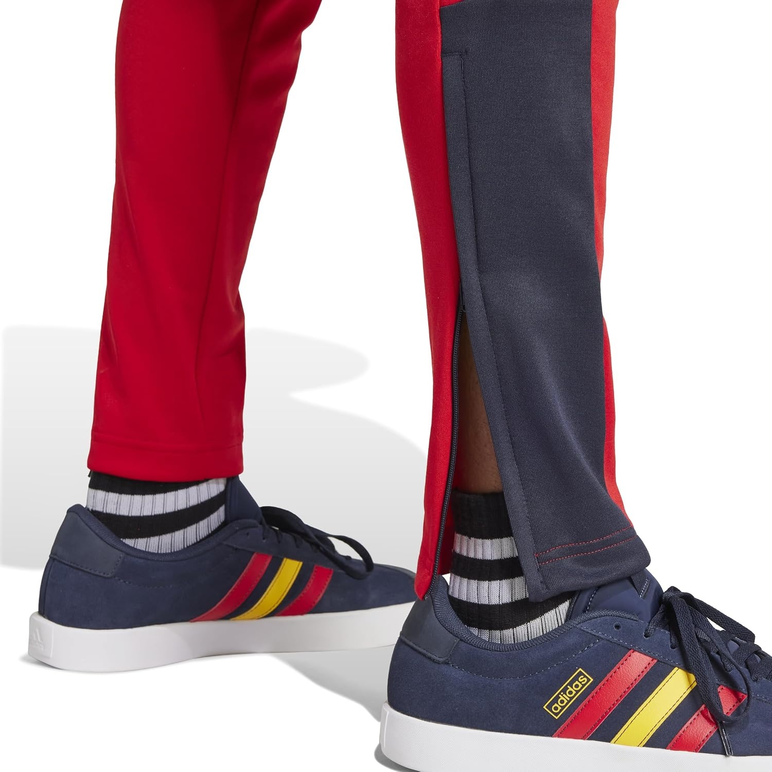 image:imageadidas Mens House of Tiro Nations Pack PantsBetter ScarletInkBold Gold