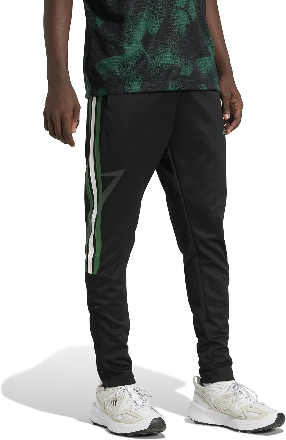 image:imageadidas Mens House of Tiro Nations Pack PantsBlackCollegiate GreenBlanch Green