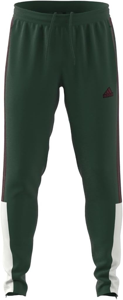 image:imageadidas Mens House of Tiro Nations Pack PantsDark GreenCloud WhiteCollegiate Burgundy