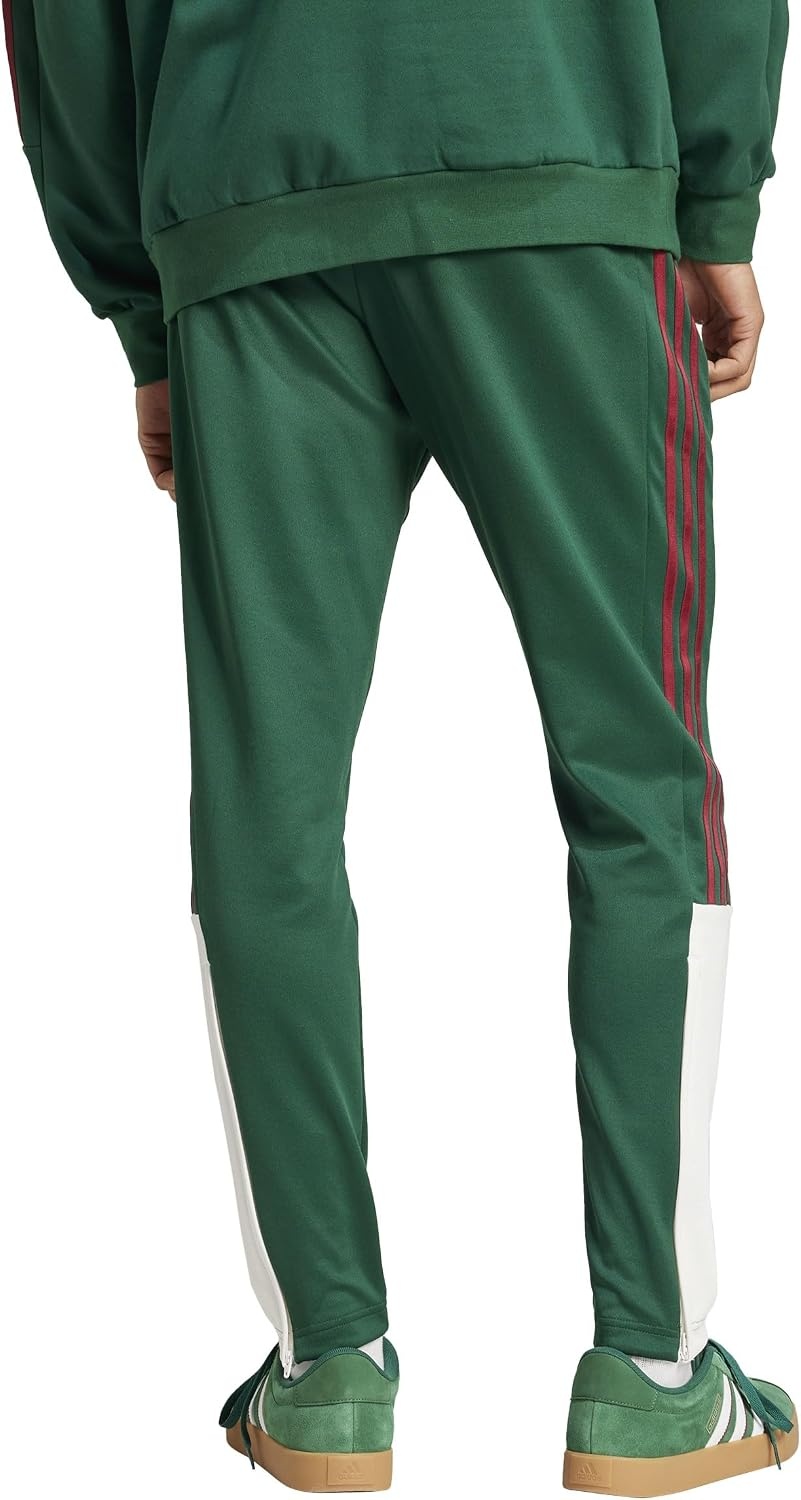image:imageadidas Mens House of Tiro Nations Pack PantsDark GreenCloud WhiteCollegiate Burgundy