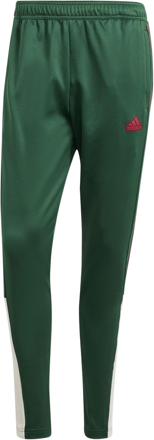 image:imageadidas Mens House of Tiro Nations Pack PantsDark GreenCloud WhiteCollegiate Burgundy