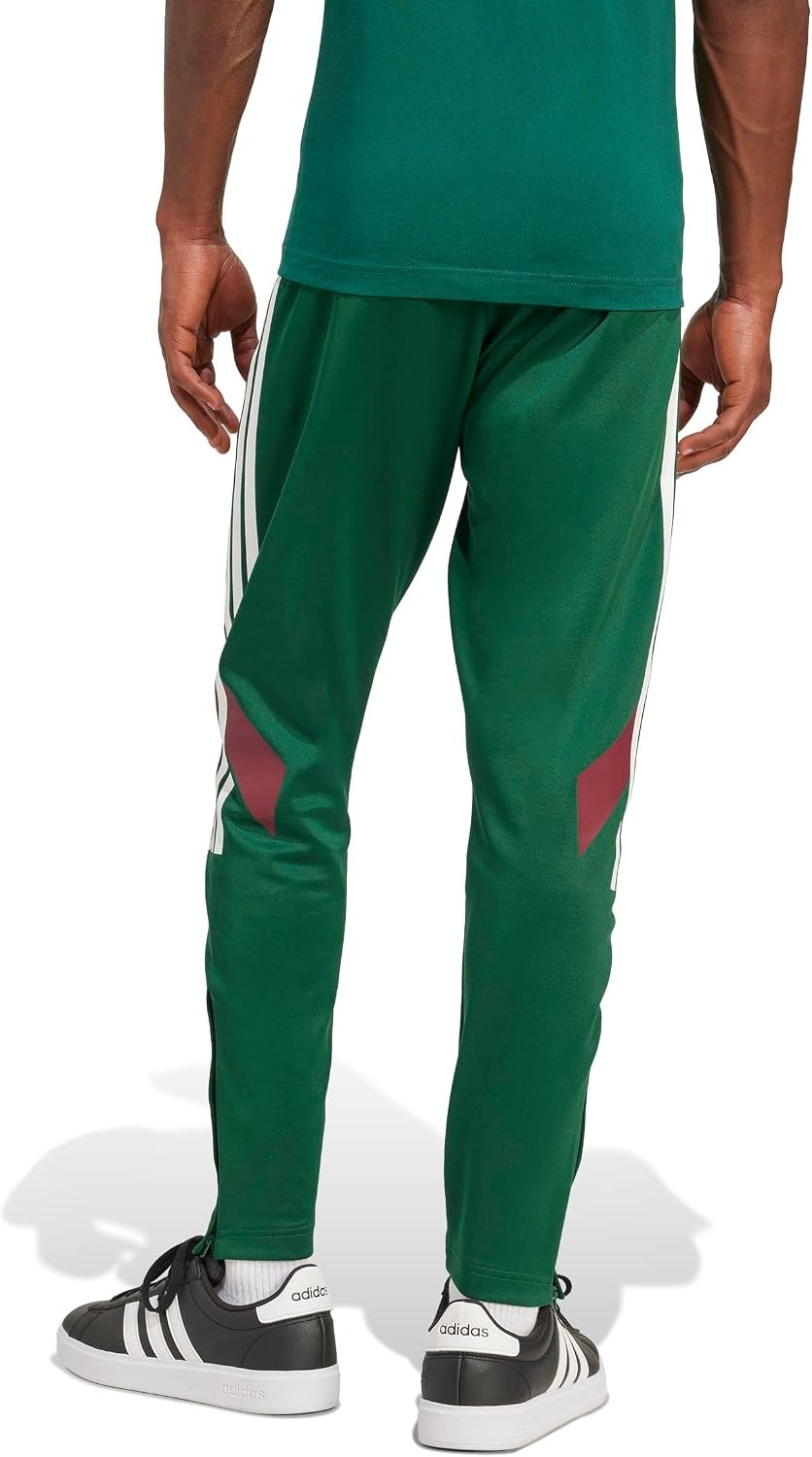 image:imageadidas Mens House of Tiro Nations Pack PantsDark GreenCollegiate BurgundyWhite