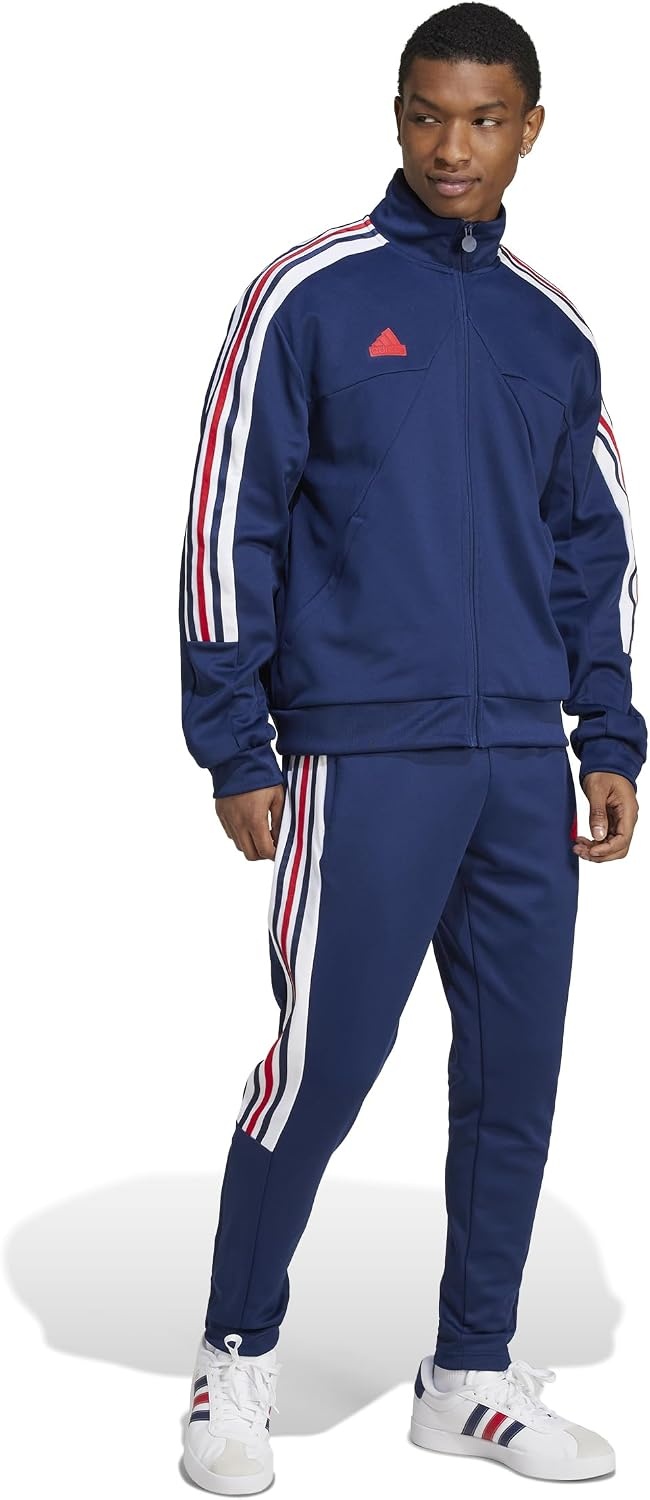 image:imageadidas Mens House of Tiro Nations Pack PantsTeam Navy BlueWhiteBetter Scarlet