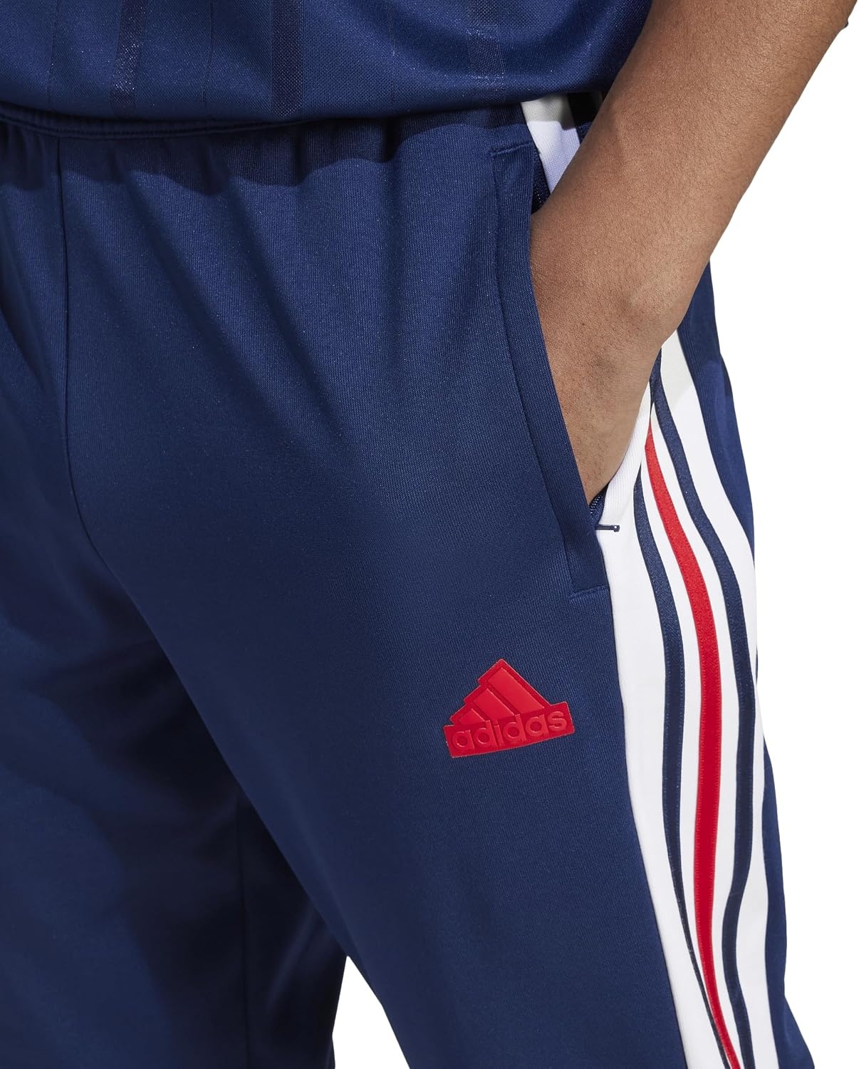image:imageadidas Mens House of Tiro Nations Pack PantsTeam Navy BlueWhiteBetter Scarlet