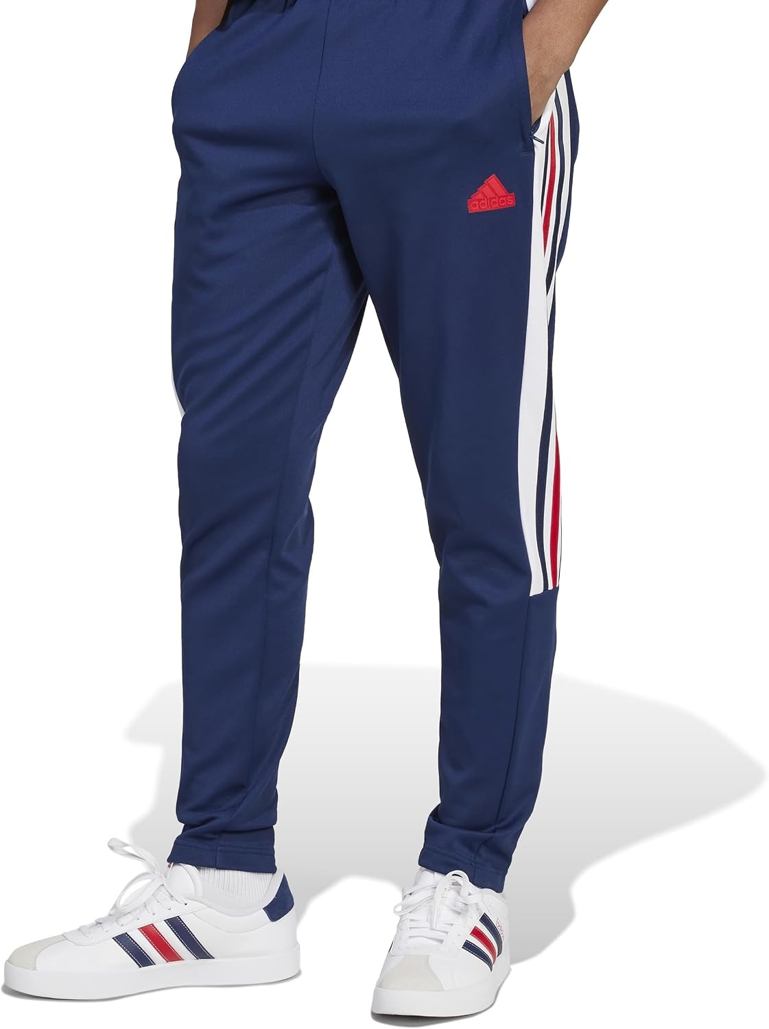 image:imageadidas Mens House of Tiro Nations Pack PantsTeam Navy BlueWhiteBetter Scarlet