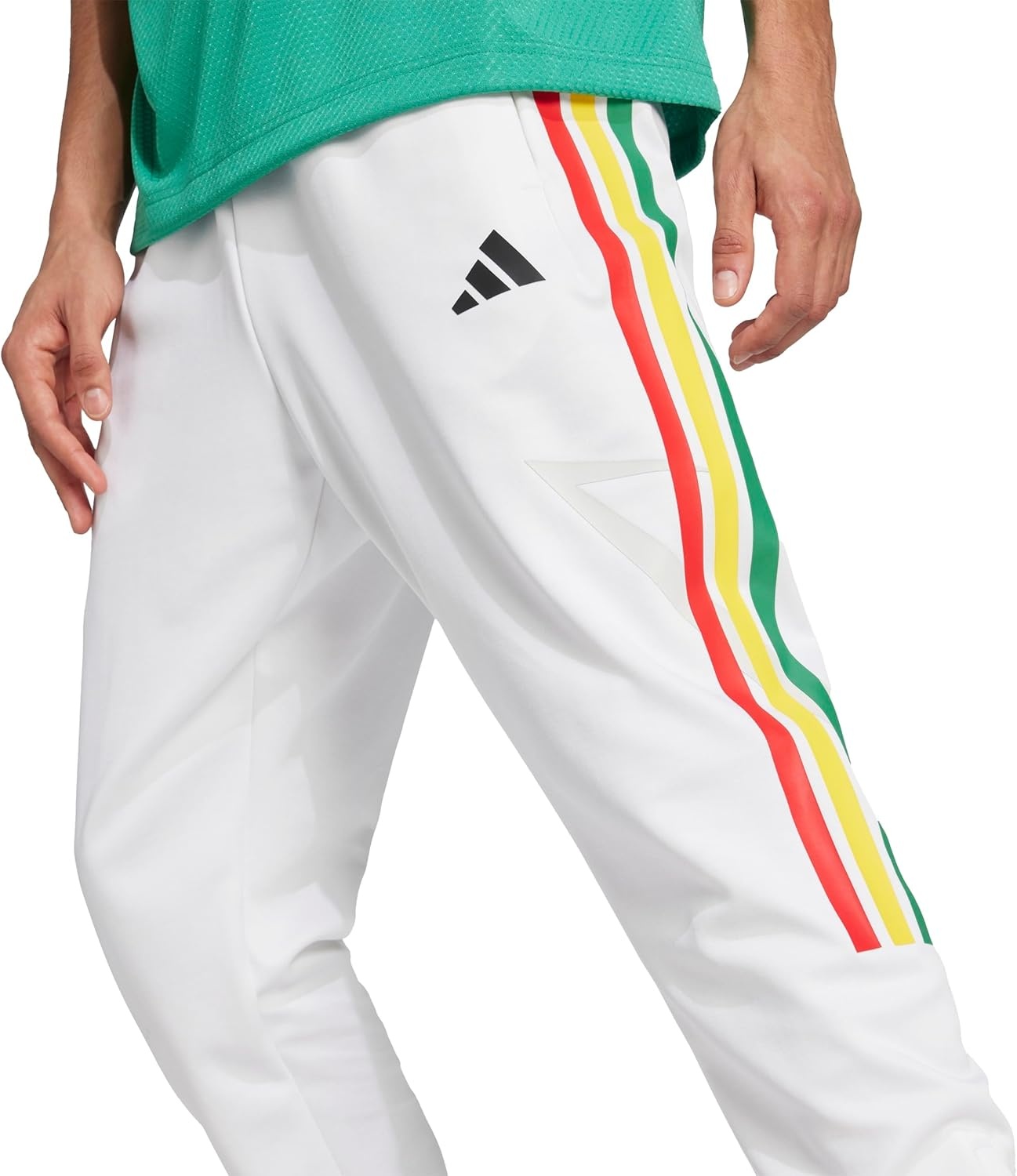 image:imageadidas Mens House of Tiro Nations Pack PantsWhiteGreyBlack