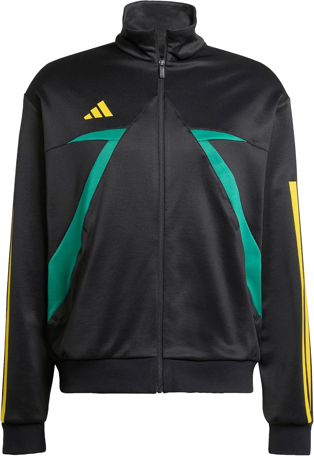 image:imageadidas Mens House of Tiro Nations Pack Track TopBlackBold GreenHazy Yellow