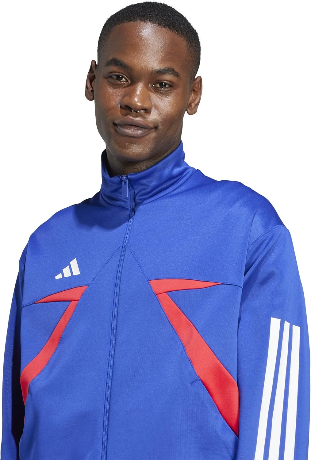 image:imageadidas Mens House of Tiro Nations Pack Track TopSemi Lucid BluePure RubyWhite
