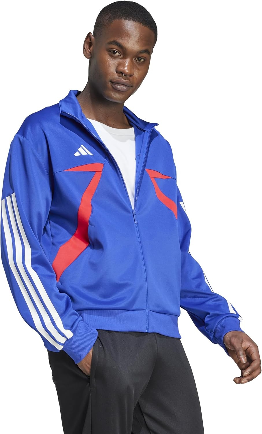 image:imageadidas Mens House of Tiro Nations Pack Track TopSemi Lucid BluePure RubyWhite