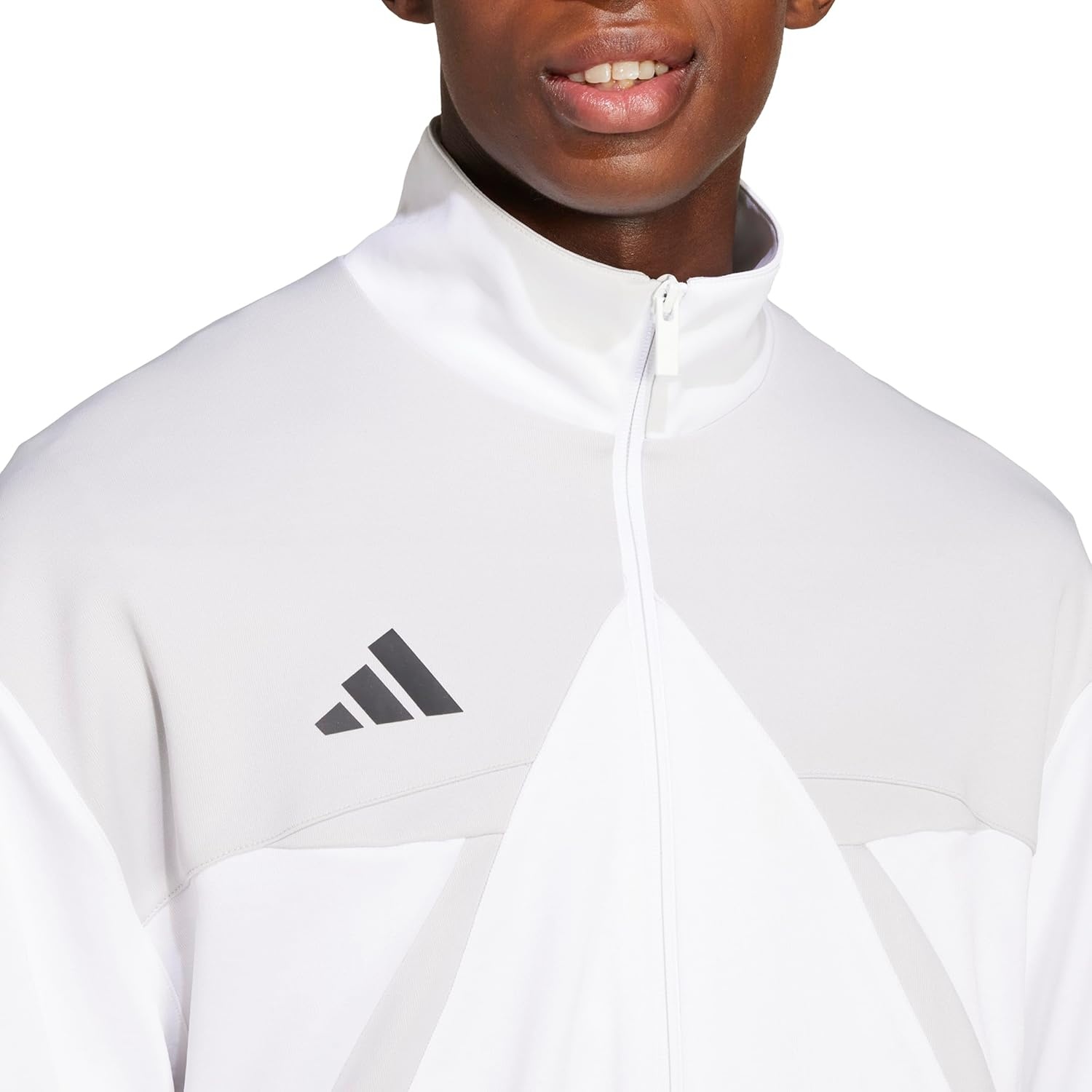 image:imageadidas Mens House of Tiro Nations Pack Track TopWhiteGreyBlack
