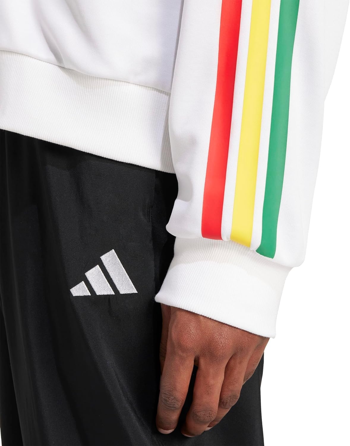 image:imageadidas Mens House of Tiro Nations Pack Track TopWhiteGreyBlack