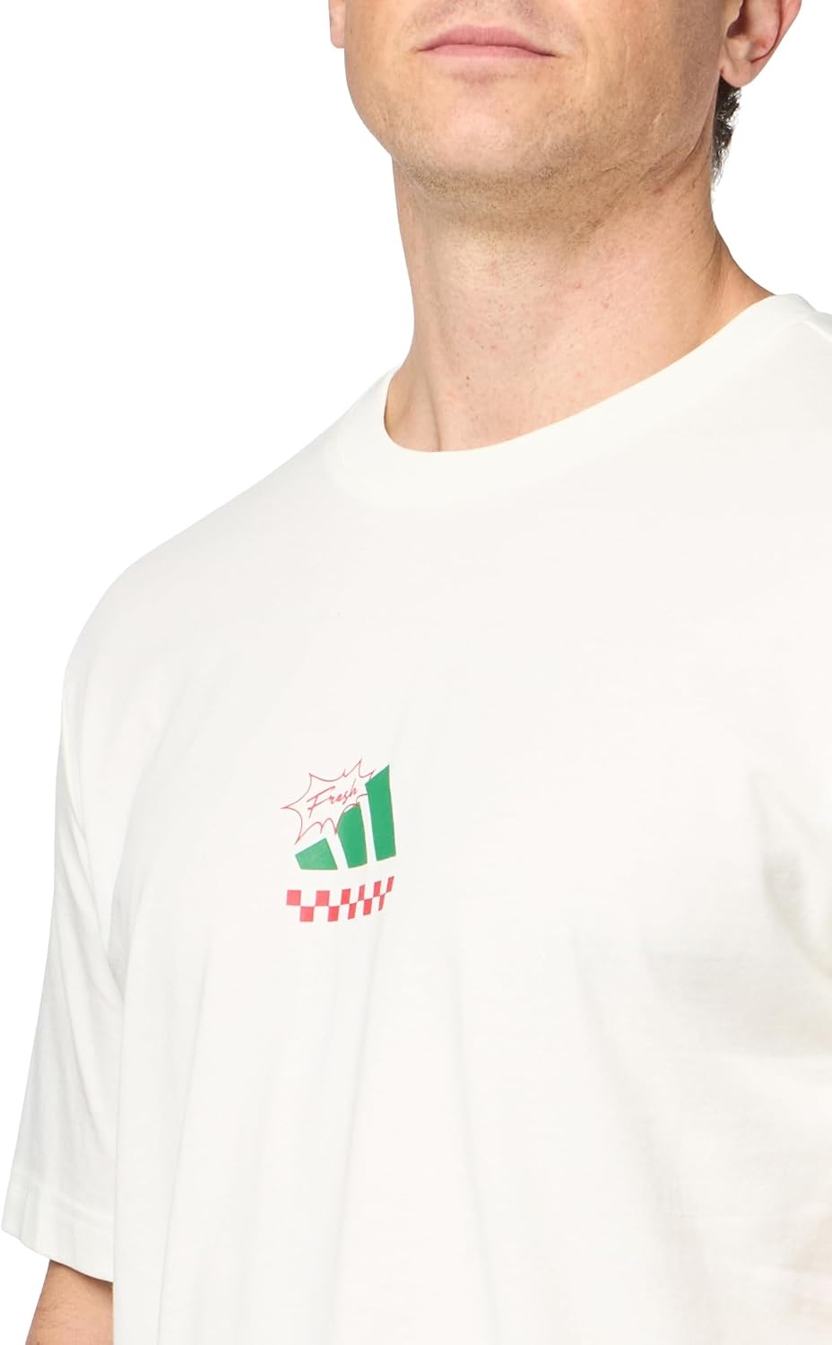 image:imageadidas Mens Lounge Pizza Graphic TShirtOffwhite