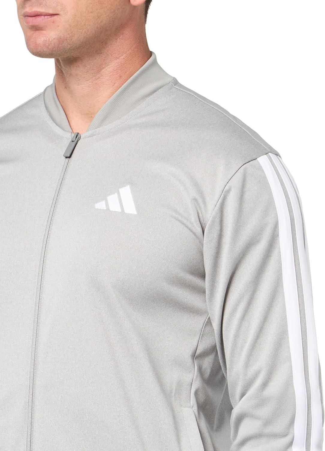 image:imageadidas Mens Size Tricot Track TopMedium Grey Heather