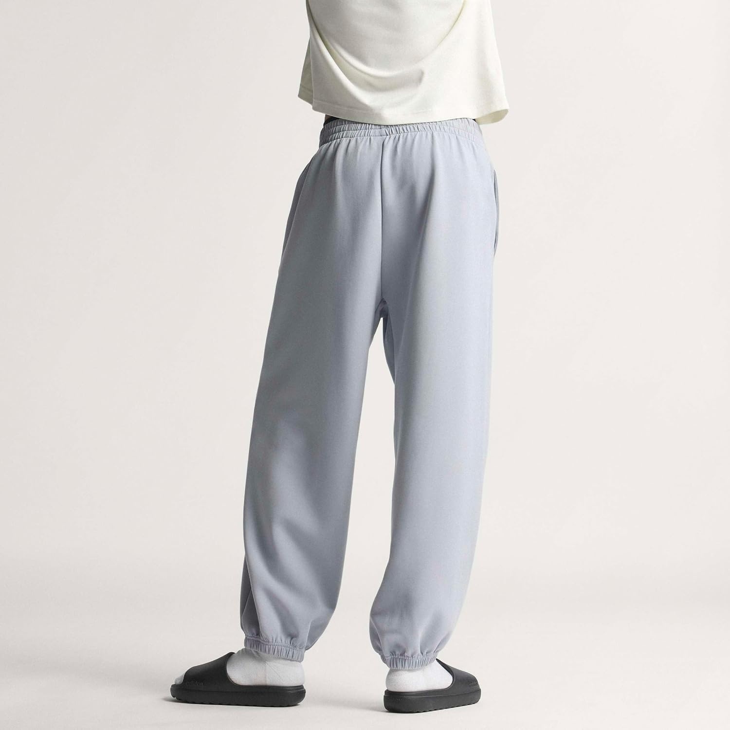 image:imageadidas Mens Soft Lux Loose PantsHalo Silver