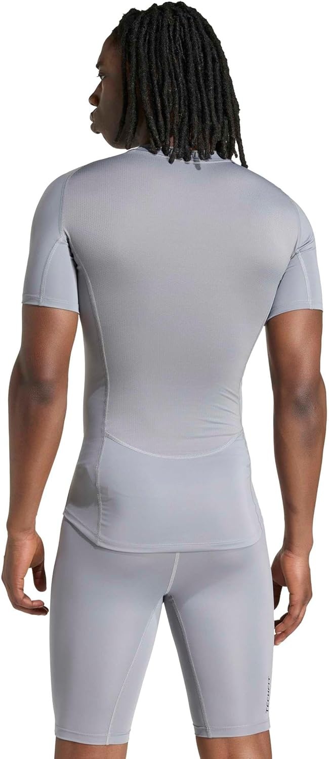 image:imageadidas Mens Techfit Compression Training TShirtGrey