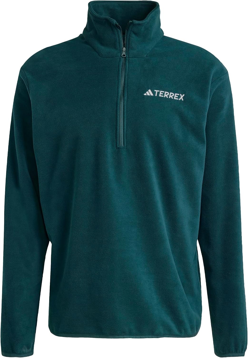 image:imageadidas Mens Terrex Multi Essentials Halfzip Fleece Hiking JacketAurora Ivy