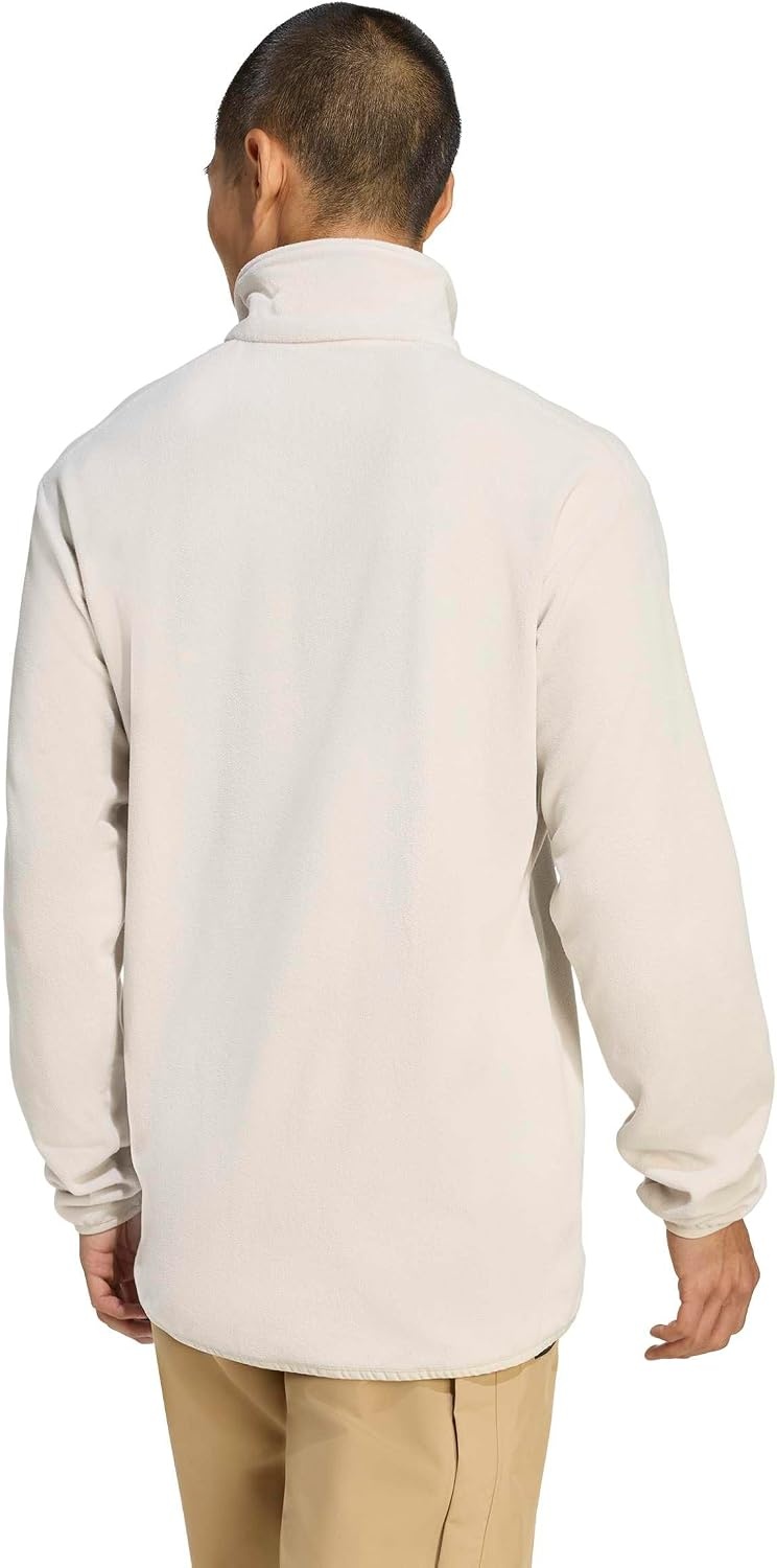 image:imageadidas Mens Terrex Multi Essentials Halfzip Fleece Hiking JacketWonder Alumina