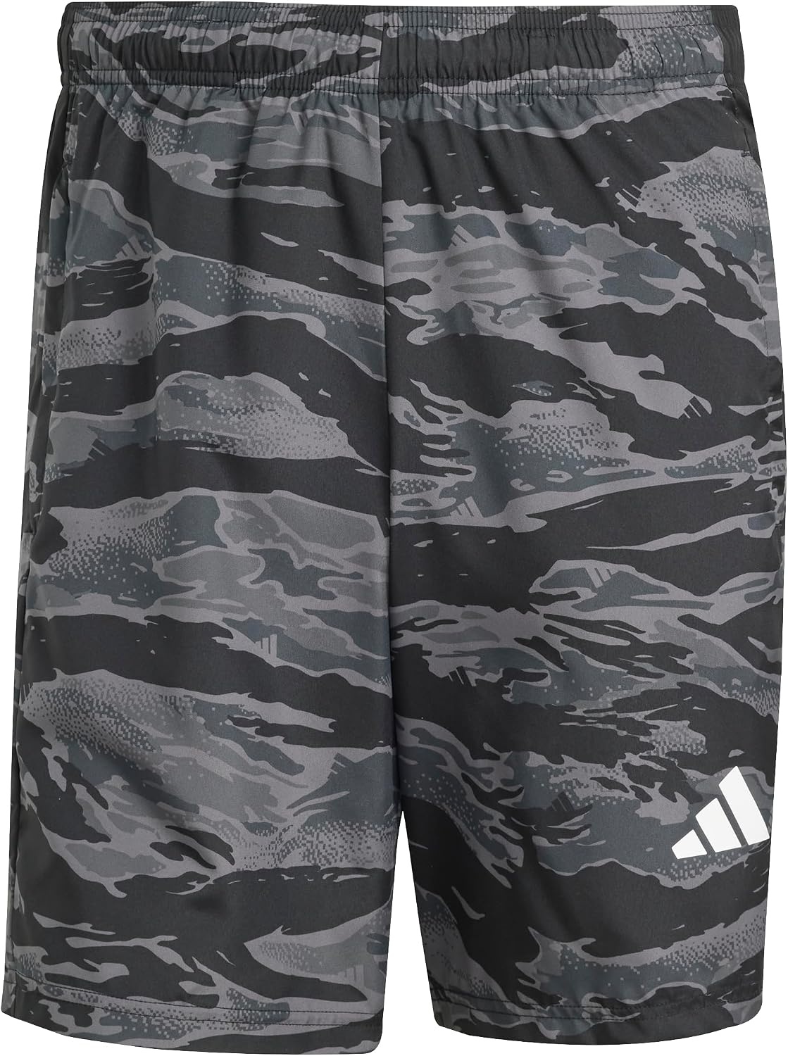 image:imageadidas Mens Train Essentials All Over Printed ShortsBlackGrey