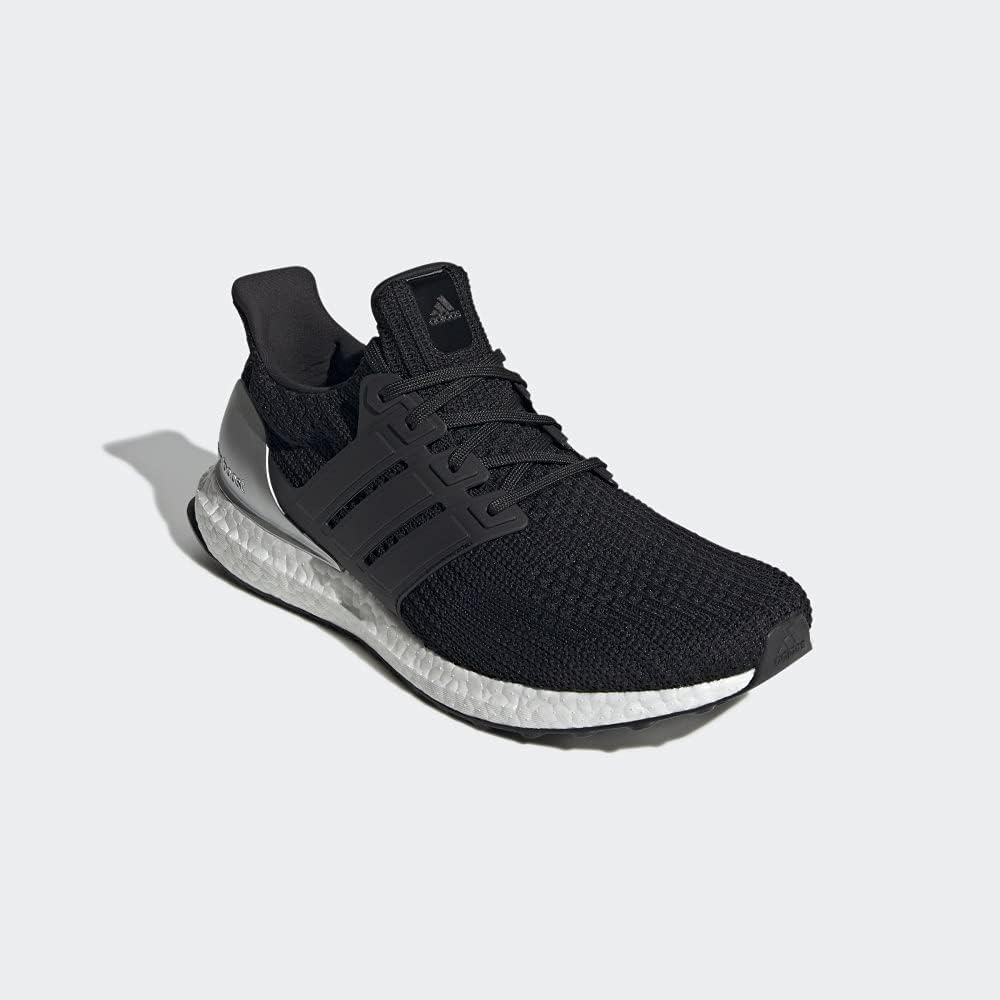 image:imageadidas Mens Ultraboost Ultra Boost Football Sneakers Shoes WhiteBlackBlackSilver Metallic
