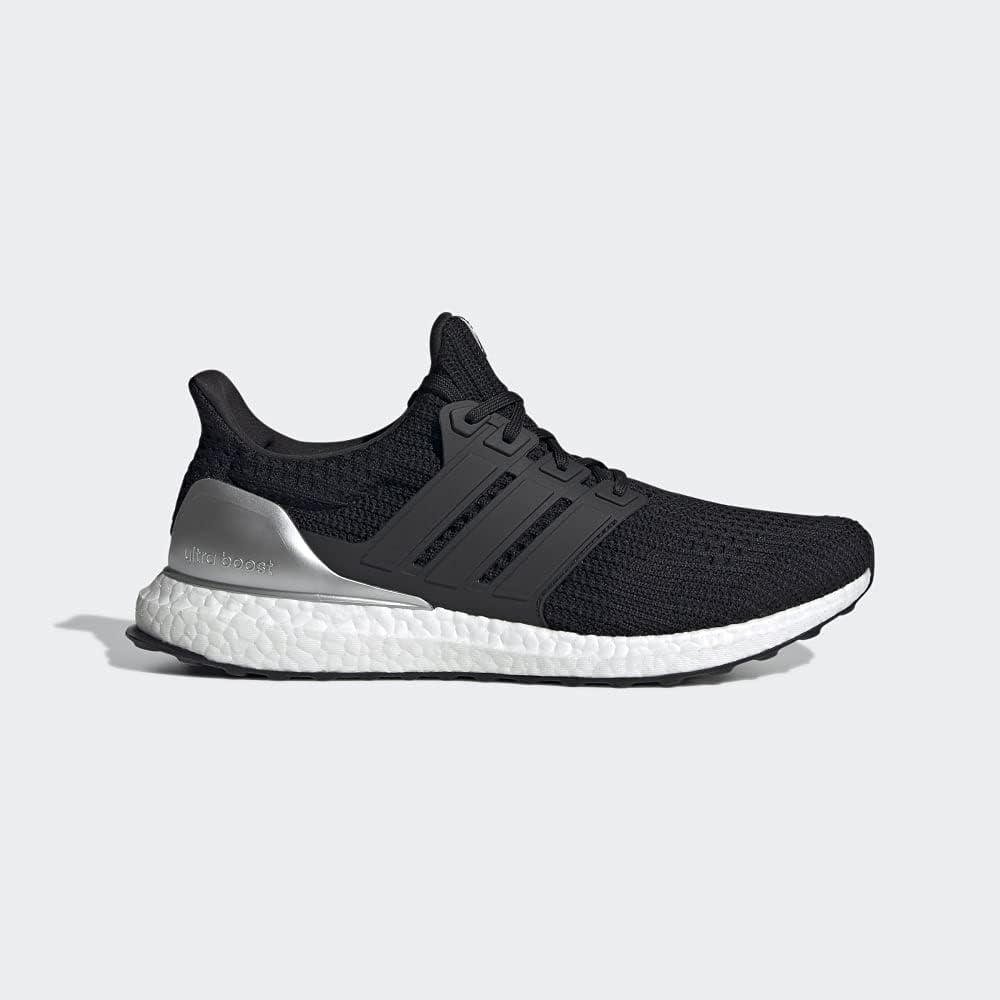 image:imageadidas Mens Ultraboost Ultra Boost Football Sneakers Shoes WhiteBlackBlackSilver Metallic