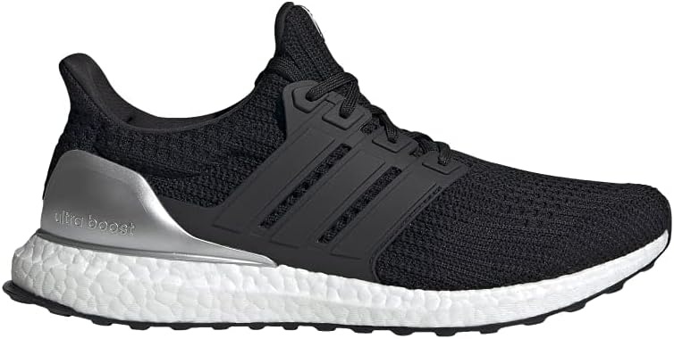 image:imageadidas Mens Ultraboost Ultra Boost Football Sneakers Shoes WhiteBlackBlackSilver Metallic