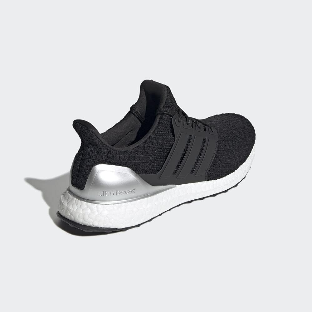image:imageadidas Mens Ultraboost Ultra Boost Football Sneakers Shoes WhiteBlackBlackSilver Metallic