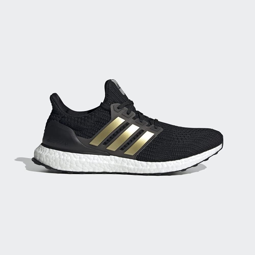 image:imageadidas Mens Ultraboost Ultra Boost Football Sneakers Shoes WhiteBlackGold MetallicWhite