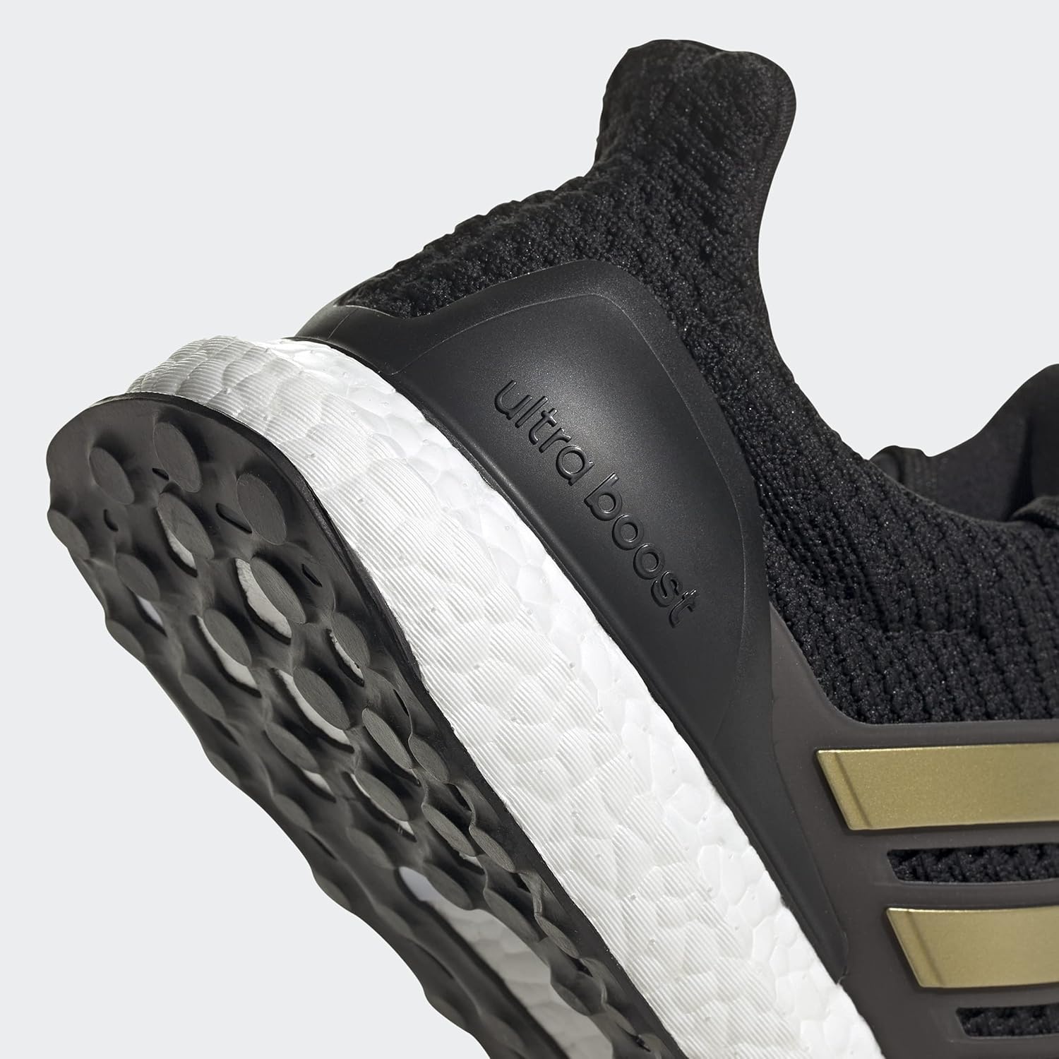 image:imageadidas Mens Ultraboost Ultra Boost Football Sneakers Shoes WhiteBlackGold MetallicWhite