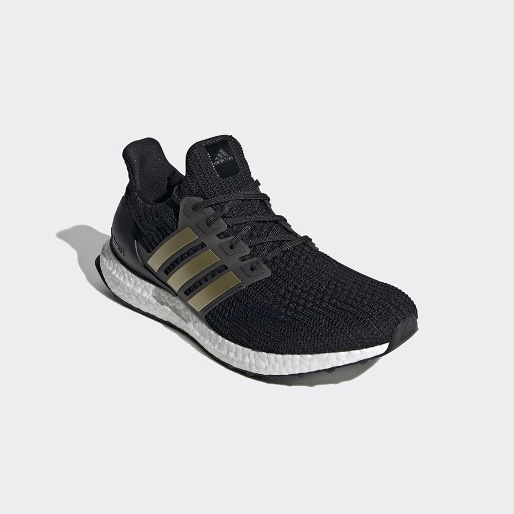 image:imageadidas Mens Ultraboost Ultra Boost Football Sneakers Shoes WhiteBlackGold MetallicWhite