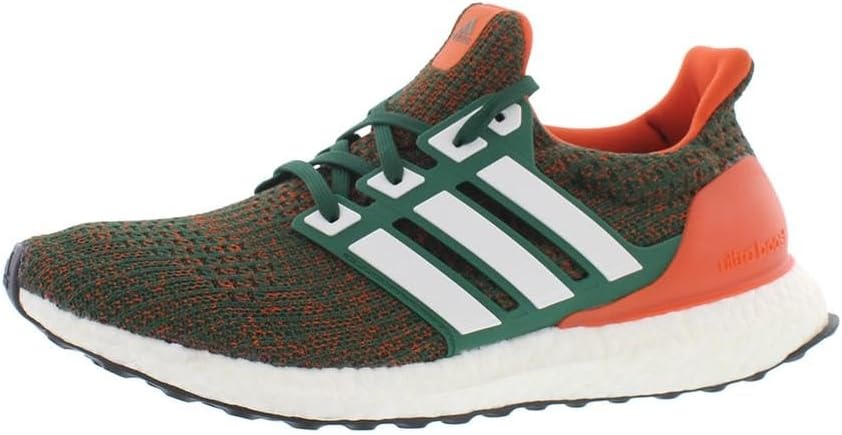 image:imageadidas Mens Ultraboost Ultra Boost Football Sneakers Shoes WhiteDark Green