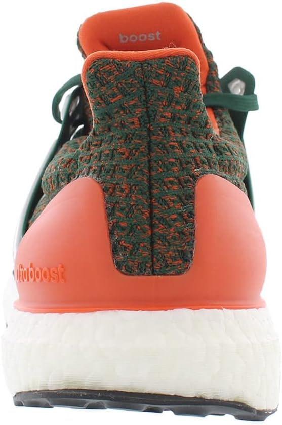 image:imageadidas Mens Ultraboost Ultra Boost Football Sneakers Shoes WhiteGreenOrangeMulti Colored