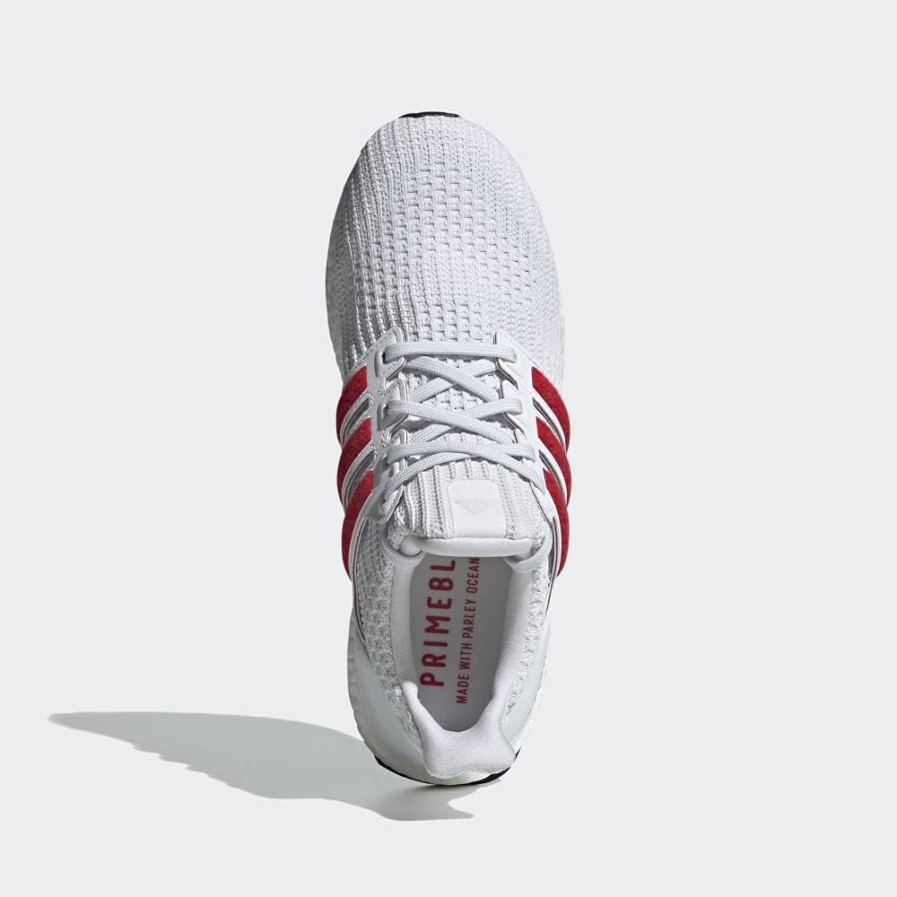 image:imageadidas Mens Ultraboost Ultra Boost Football Sneakers Shoes WhiteWhiteRed