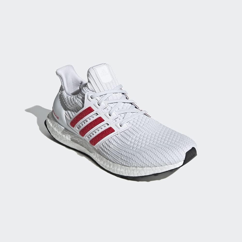 image:imageadidas Mens Ultraboost Ultra Boost Football Sneakers Shoes WhiteWhiteRed