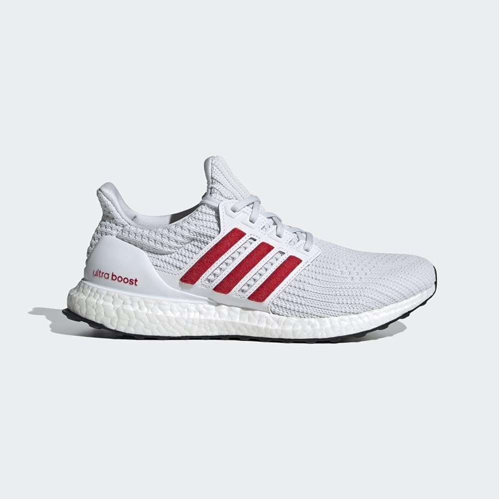image:imageadidas Mens Ultraboost Ultra Boost Football Sneakers Shoes WhiteWhiteRed