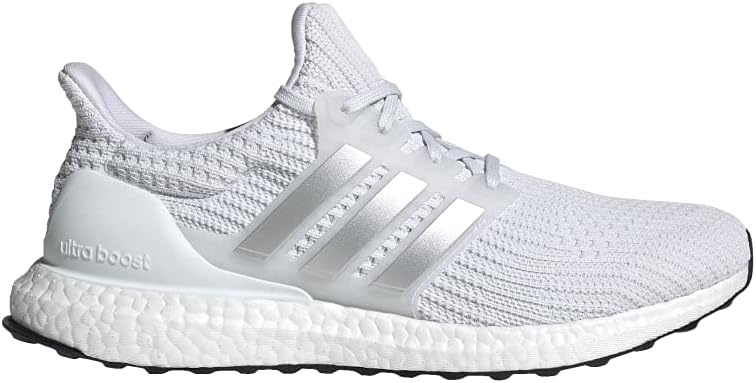 image:imageadidas Mens Ultraboost Ultra Boost Football Sneakers Shoes WhiteWhiteSilver MetallicBlack