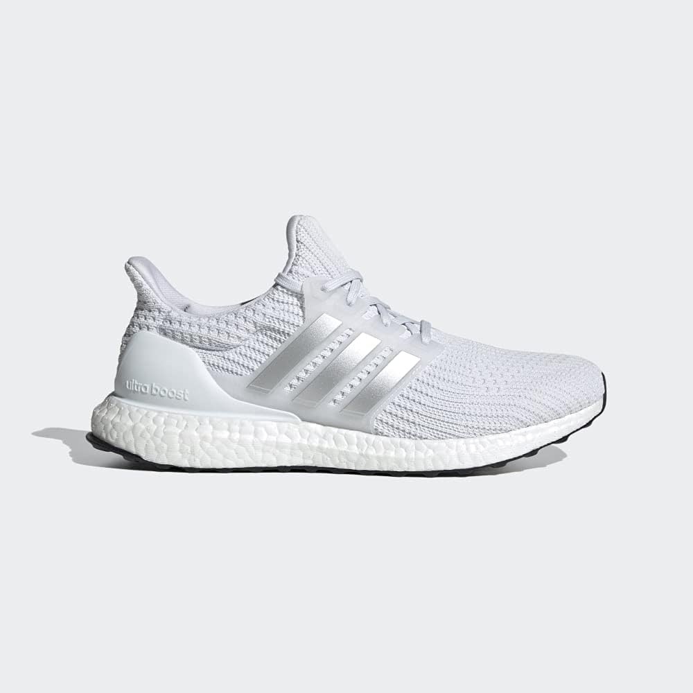 image:imageadidas Mens Ultraboost Ultra Boost Football Sneakers Shoes WhiteWhiteSilver MetallicBlack