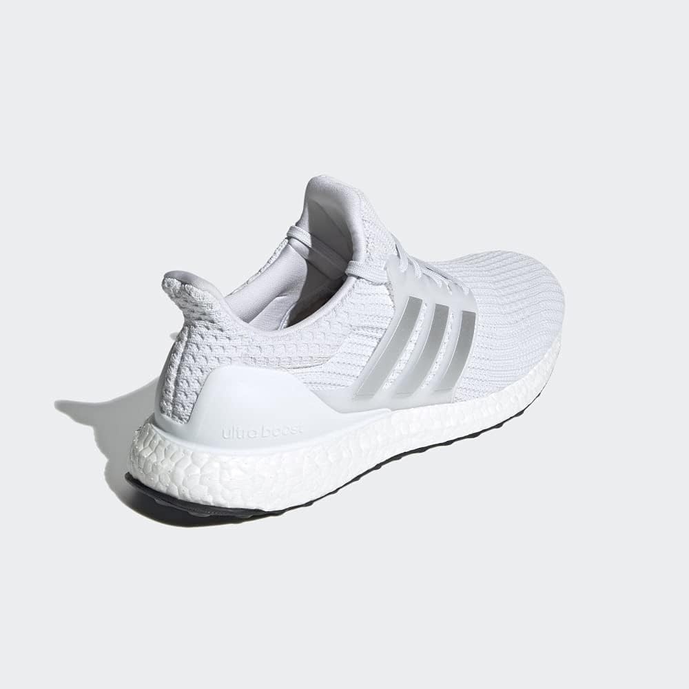 image:imageadidas Mens Ultraboost Ultra Boost Football Sneakers Shoes WhiteWhiteSilver MetallicBlack