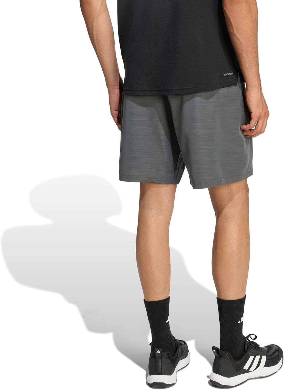 image:imageadidas Mens Workout Essentials Base Melange Woven ShortsBlack Melange