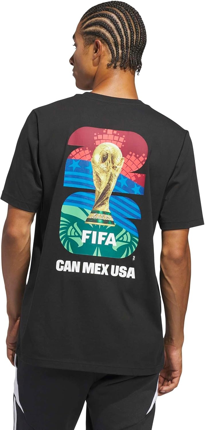 image:imageadidas Mens World Cup 2026 Fan ApparelBlackWhite