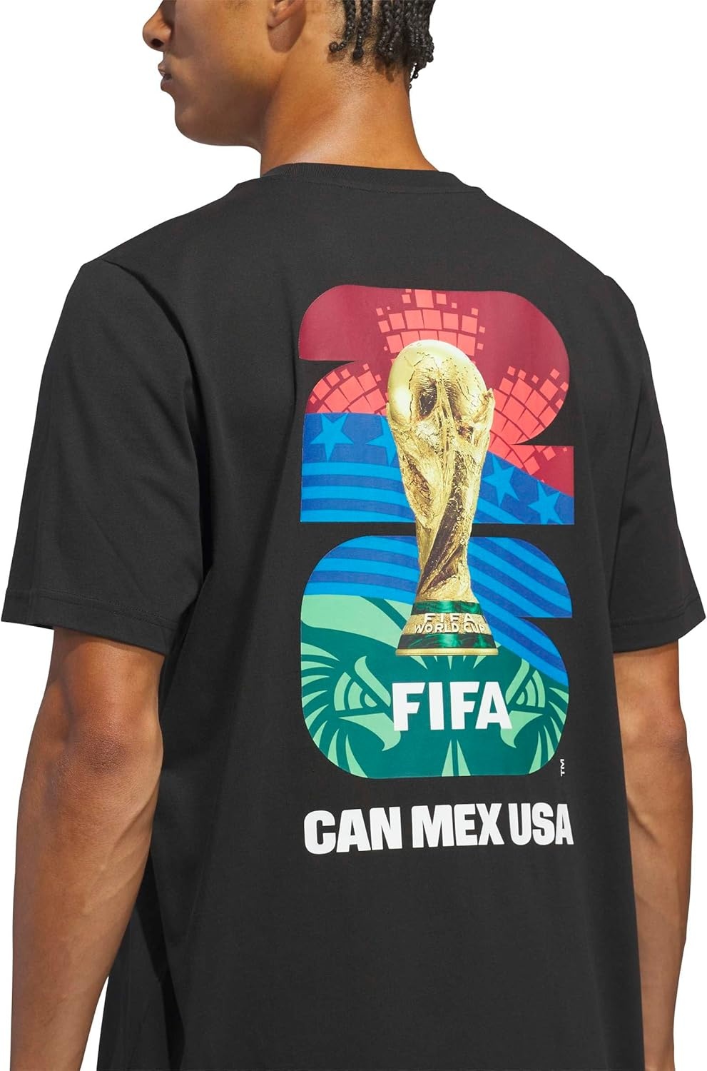 image:imageadidas Mens World Cup 2026 Fan ApparelBlackWhite