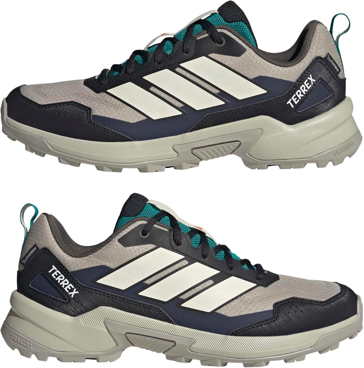 image:imageadidas Outdoor Terrex Eastrail 3 Climaproof HikingLight BrownWonder WhiteBlack