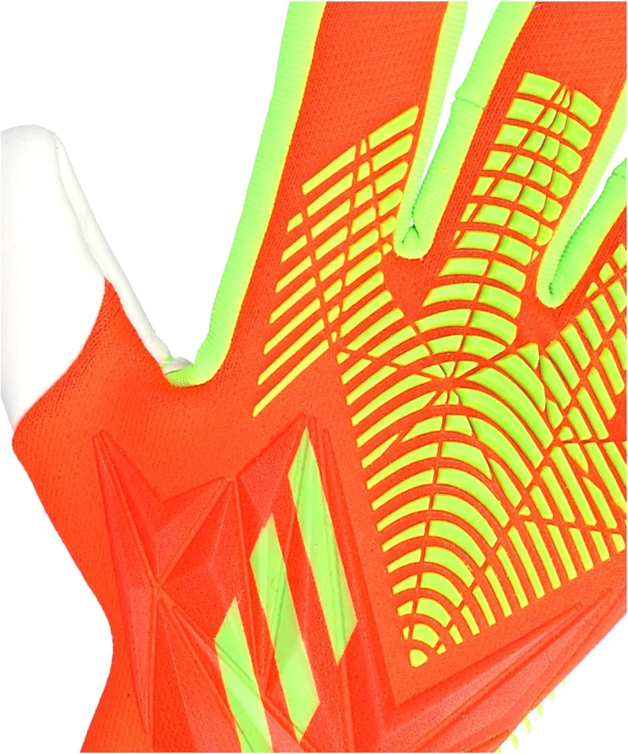 image:imageadidas Predator Pro PC Goalkeeper Gloves Silicone Zone Skin Coating URG 20 Palm Abrasion Zone Protection Compressive Entry Solar Red 10