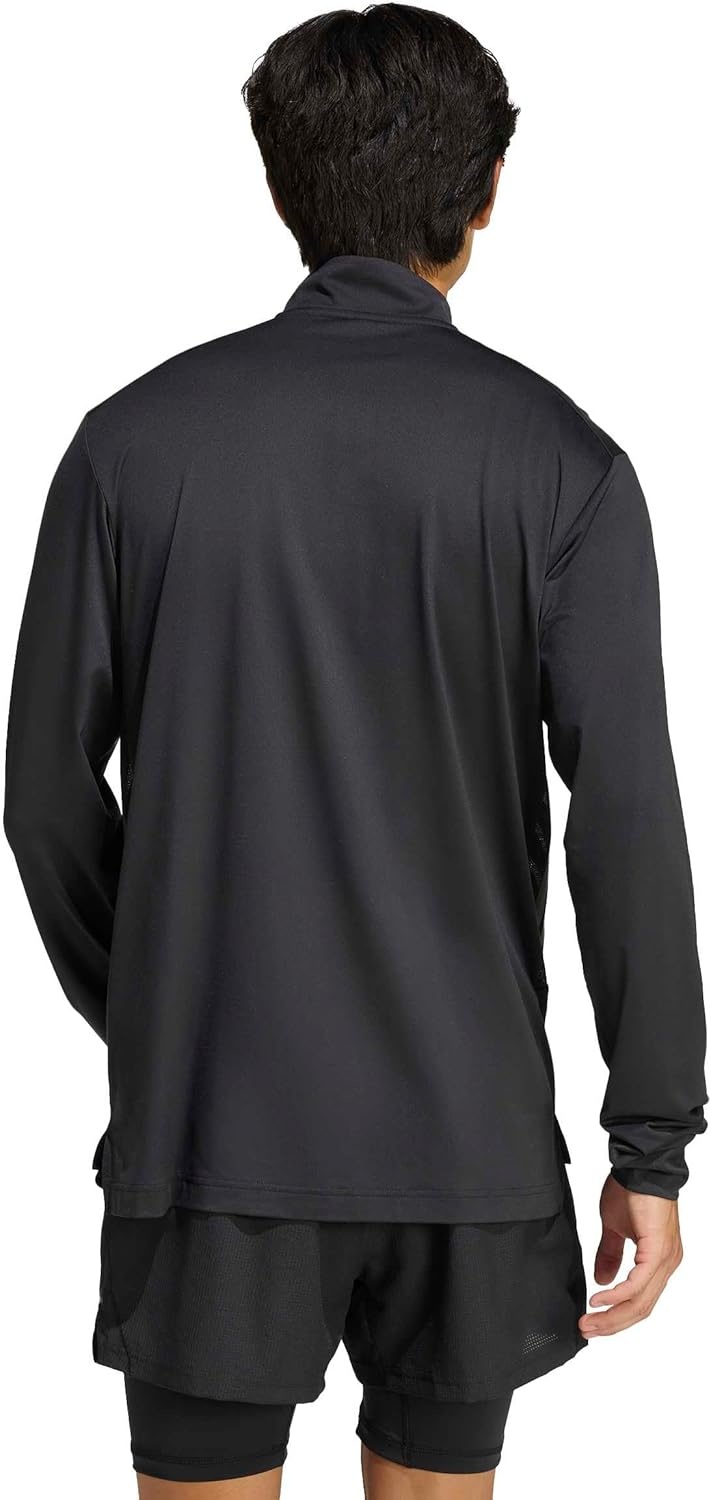 image:imageadidas Tech Essentials Workout QuarterZip SweatshirtBlack