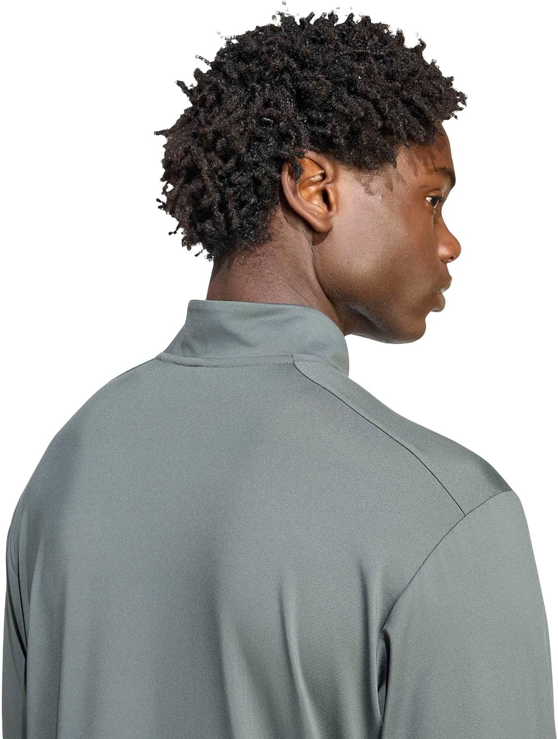 image:imageadidas Tech Essentials Workout QuarterZip SweatshirtLegend Ivy