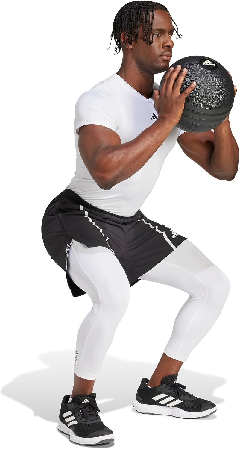 image:imageadidas Techfit Compression 34 Training TightsWhite