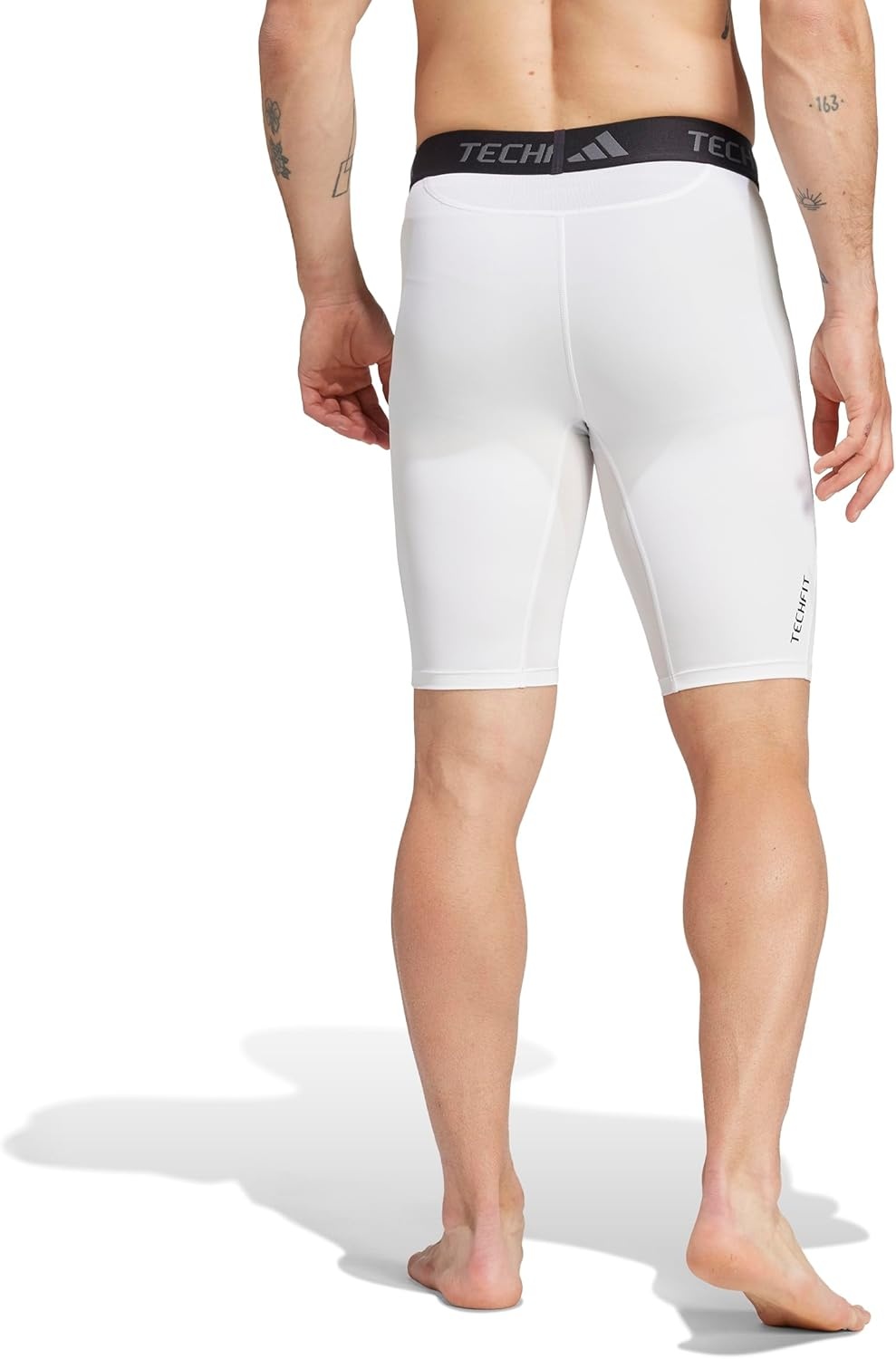 image:imageadidas Techfit Compression Training Short TightsWhite