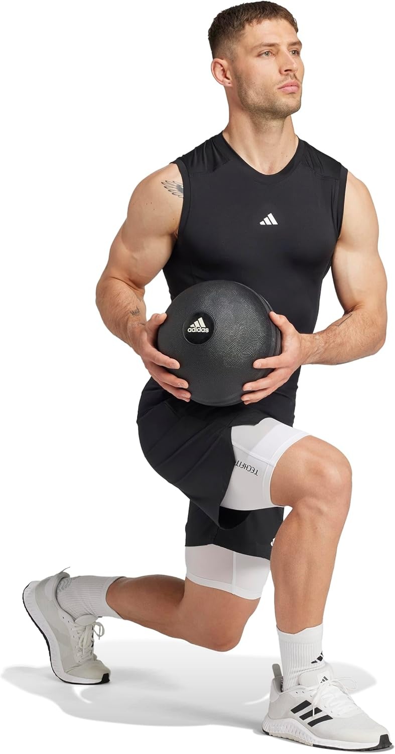image:imageadidas Techfit Compression Training Short TightsWhite
